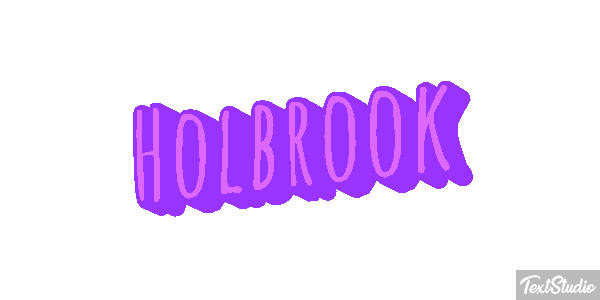 Holbrook Text effect