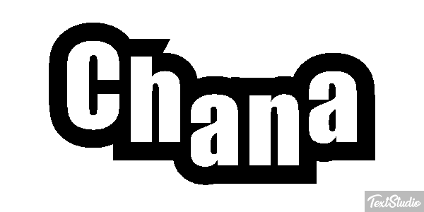 Chana Text effect
