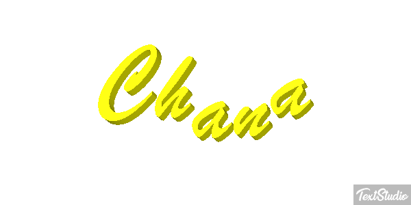 Chana Text effect