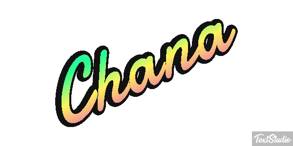 Chana Text effect