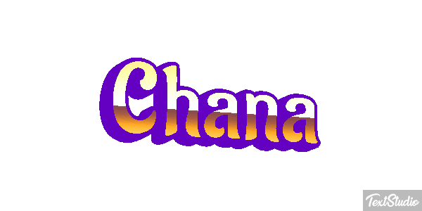 Chana Text effect
