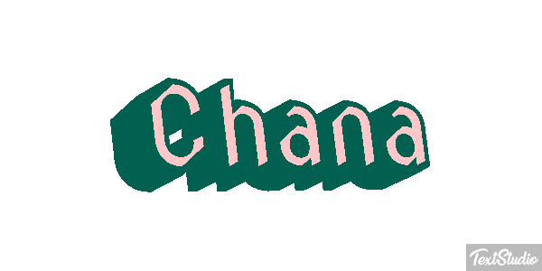 Chana Text effect