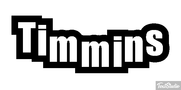 Timmins Effet de texte