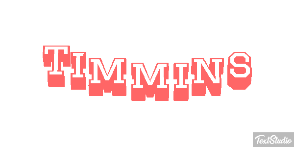 Timmins Effet de texte
