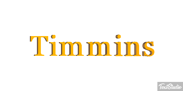 Timmins Effet de texte