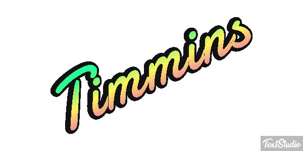 Timmins Effet de texte