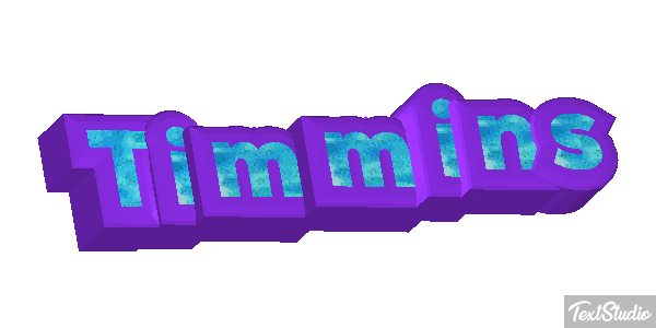 Timmins Effet de texte