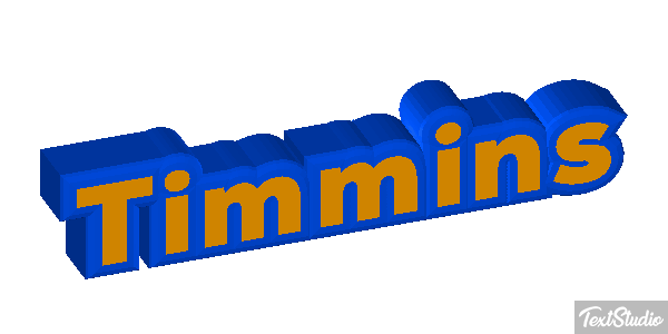 Timmins Effet de texte