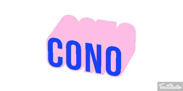 Cono Efecto de texto