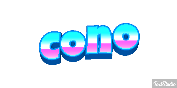 Cono Efecto de texto