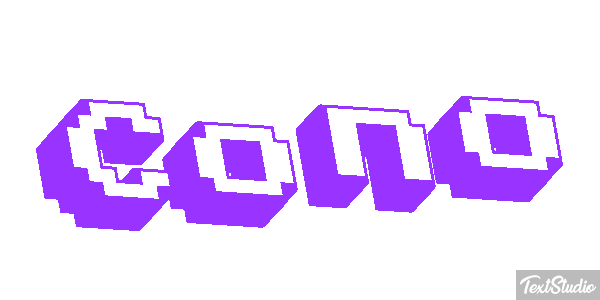 Cono Efecto de texto