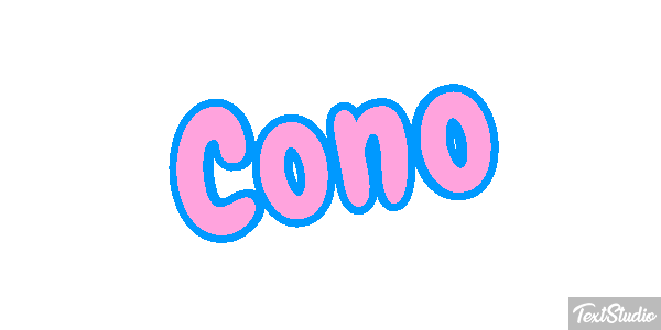 Cono Efecto de texto