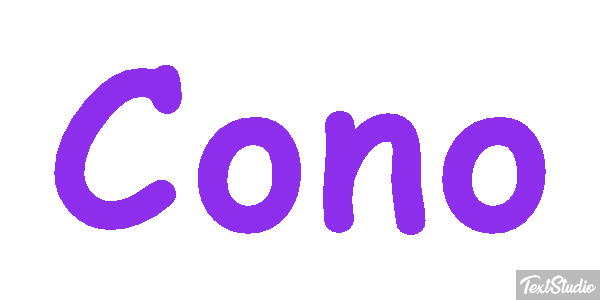 Cono Efecto de texto