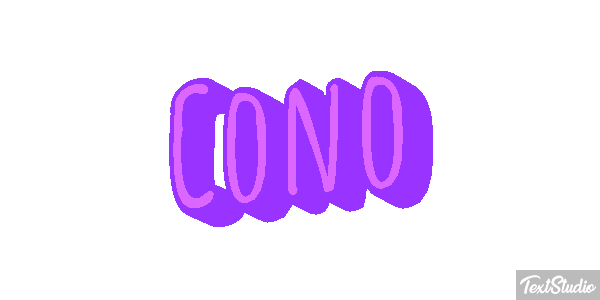 Cono Efecto de texto