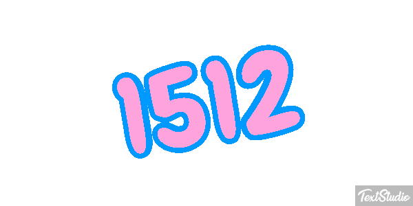 1512 Text effect