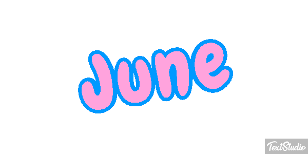June Texteffekt
