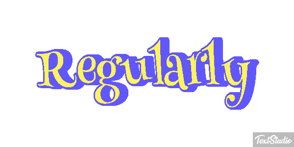 Regularly Efekt tekstowy
