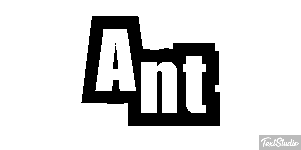 Ant Tekst effect