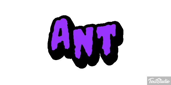 Ant Tekst effect