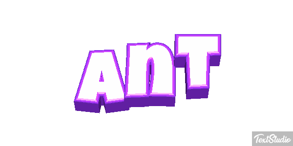 Ant Tekst effect