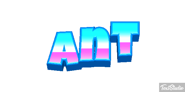 Ant Tekst effect