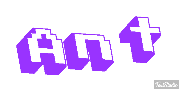 Ant Tekst effect