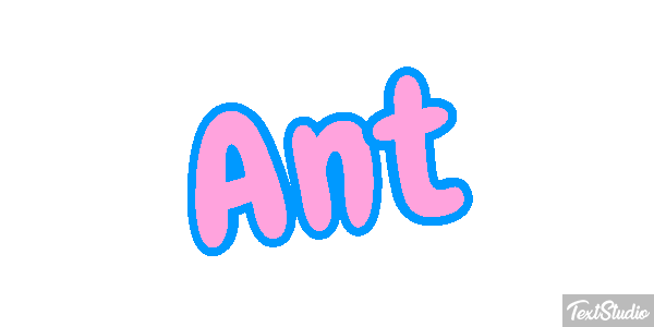 Ant Tekst effect