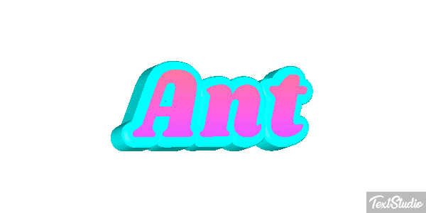 Ant Tekst effect