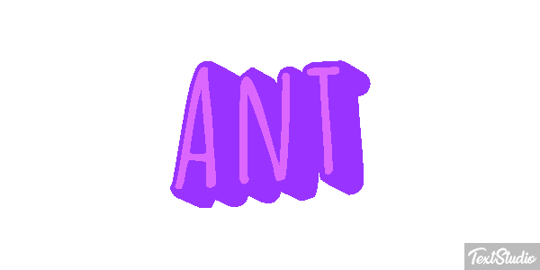 Ant Tekst effect