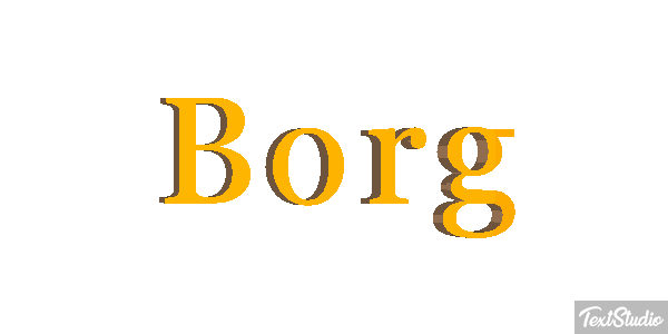 Borg Efekt tekstowy