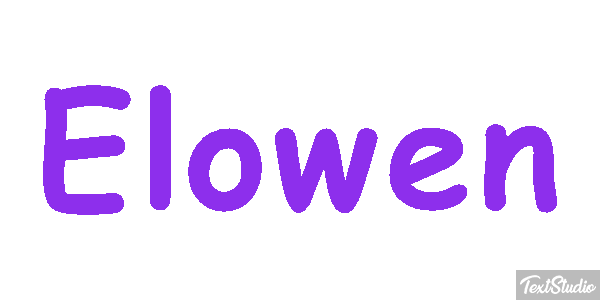 Elowen Efekt tekstowy