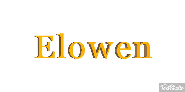 Elowen Efekt tekstowy