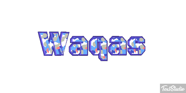 Waqas Text effect