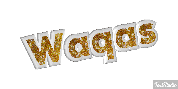 Waqas Text effect