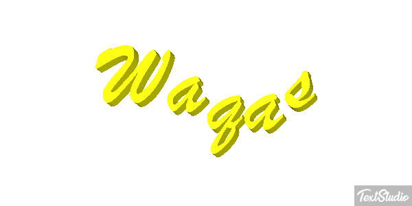 Waqas Text effect