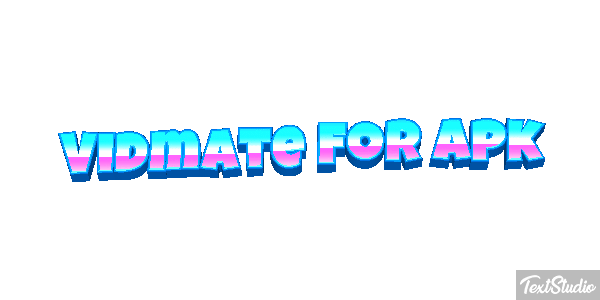 Vidmate For Apk Efeito do texto