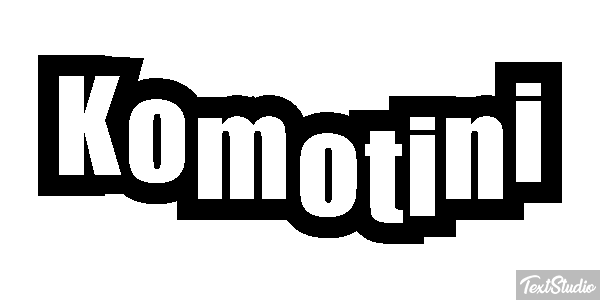 Komotini Efekt tekstowy