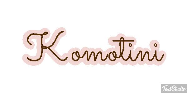 Komotini Efekt tekstowy