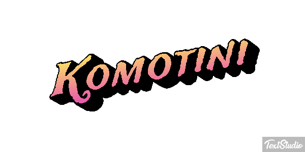 Komotini Efekt tekstowy