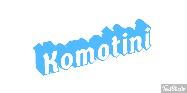 Komotini Efekt tekstowy