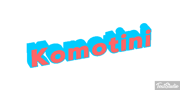 Komotini Efekt tekstowy