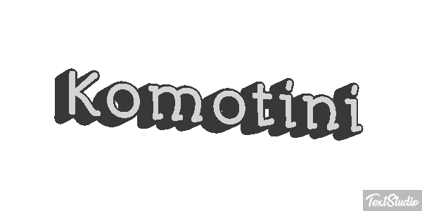 Komotini Efekt tekstowy