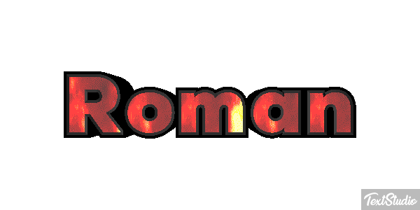 Roman Effetto testo