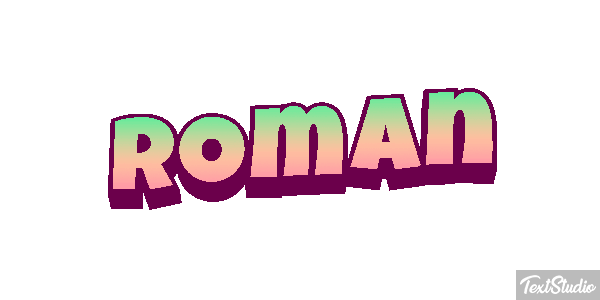 Roman Effetto testo