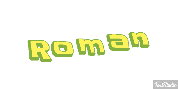 Roman Effetto testo