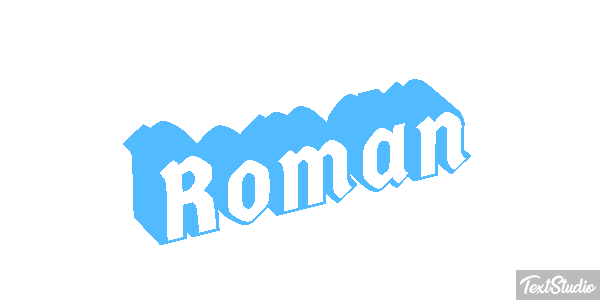 Roman Effetto testo