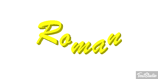 Roman Effetto testo