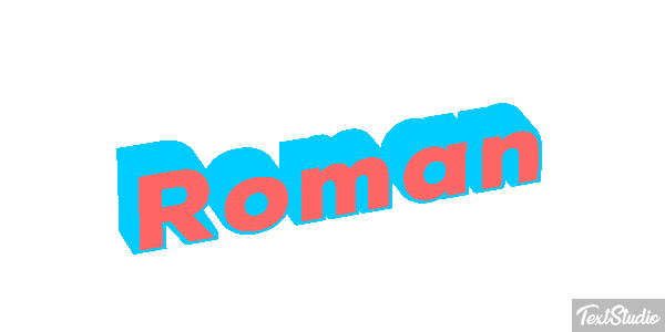 Roman Effetto testo