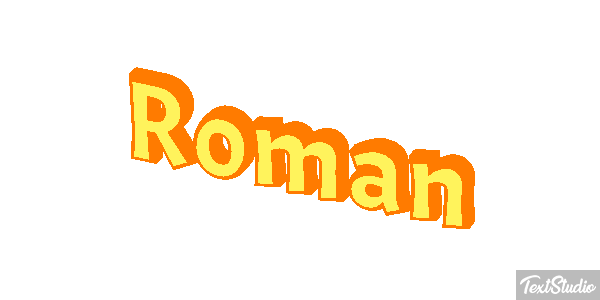 Roman Effetto testo