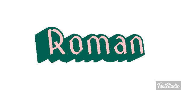 Roman Effetto testo
